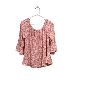 Tommy Hilfiger Heart Bell sleeves blouse Size M